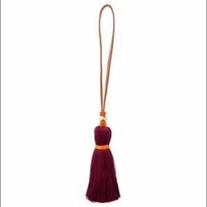 India Hicks Junkanoo Tassel - Aubergine